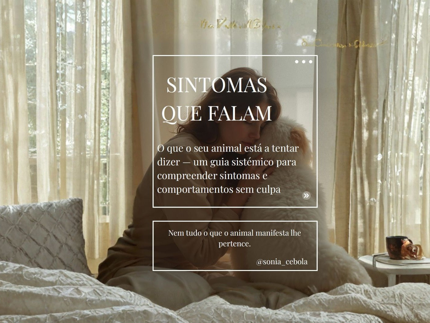 Sintomas que Falam — Descobre o que o teu animal está a dizer